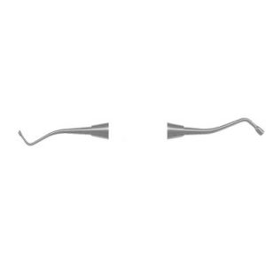 Amalgam Pluggers / Condensers / Applicators Blacks 1-2 (1.5mm-2.5mm) (MI-1838)