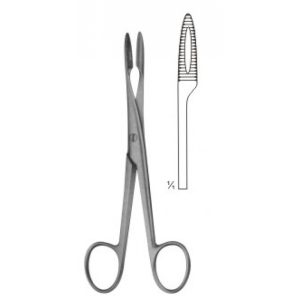Endodontic Forceps Without Ratchet Forceps 145 mm (MI-2548)