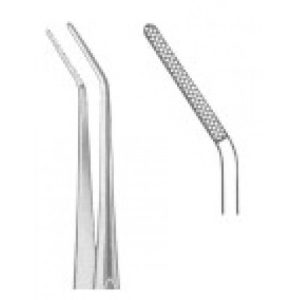 Dental Tweezers Curved (MI-2492)