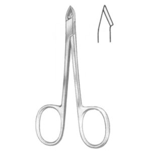 Fine Nail Scissors 10cm/4" (29-678-10)