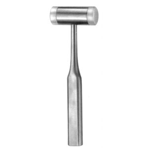 Bone Mallet 25mm DIA, 135g, 18.5cm (12-357-18)