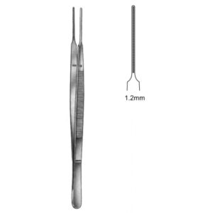 DeBakey-Gerald Tissue Forceps Atrauma 1.0mm 18cm (14-413-15)