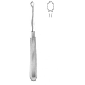 Piffard Skin Curettes 14.5cm/5 3/4" Fig # 3 (23-578-03)