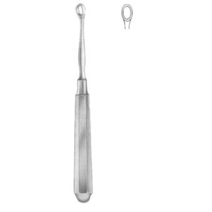 Piffard Skin Curettes 14.5cm/5 3/4" Fig # 1 (23-578-01)