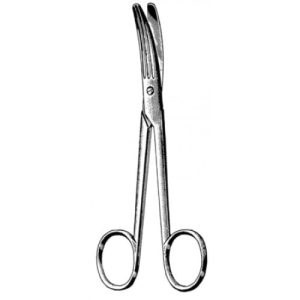 Schoemaker Goitre Scissors Curved 15cm (22-561-15)