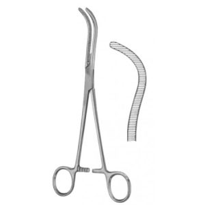 Guyon Kidney Pedicle Clamp Forceps BJ 20cm/8" (25-601-20)