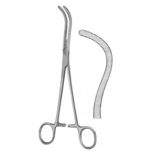 Guyon Kidney Pedicle Clamp Forceps BJ 22cm/8 3/4" (25-601-22)
