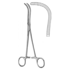 Guyon Kidney Pedicle Clamp Forceps BJ 23cm/9" (25-603-23)
