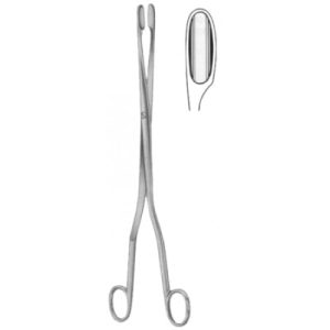 Winter Placenta Ovum Forceps SJ Straight 28cm/11" (27-659-01)