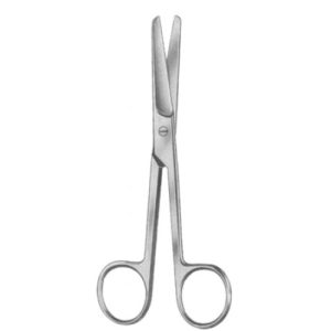 Operating Scissors Straight Fig # 1 18cm/7" BL/BL (05-141-18)