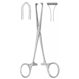 Allis-Adair Intestinal Atrauma Tissue Forceps BJ 15cm/6" (24-585-15)