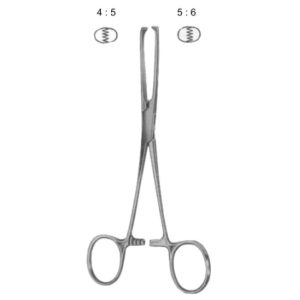 Allis Tissue Seizing Forceps BJ 5:6 19cm/7 1/2" (24-582-19)