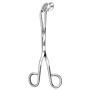 Universal Sterilizing Forceps Curved 20cm (28-668-20)
