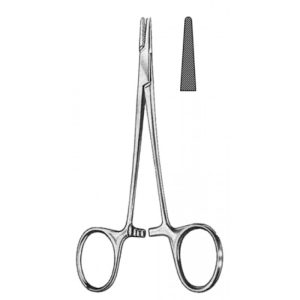 Halsey Needle Holder Serrated W/blood Groove 13cm (09-257-13)